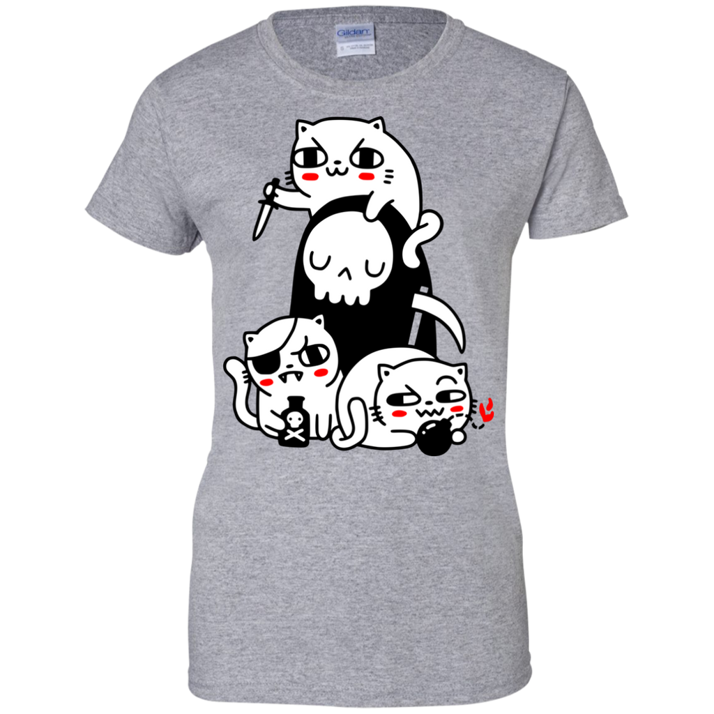 death is a cat person T-Shirt