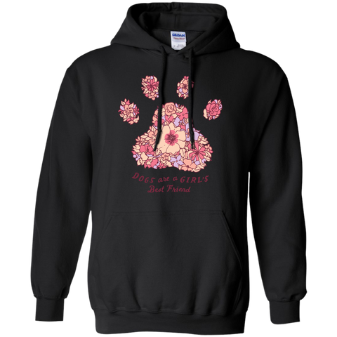 dogs are a girls best friend T-Shirt