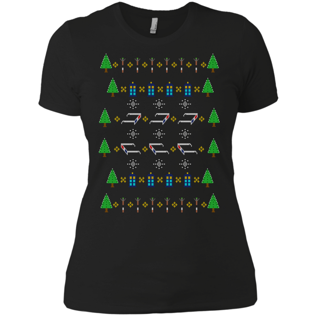 doctor swhoeater holiday sweater T-Shirt