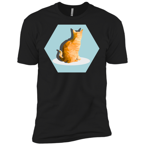 behind yellow cat T-Shirt