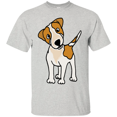 cool funny puppy jack russell terrier dog T-Shirt