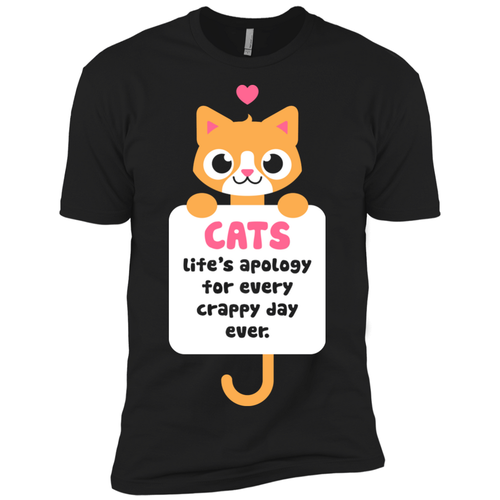 cats lifes apology for every crappy day ever sweatshirt T-Shirt