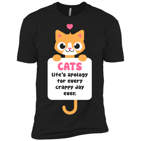cats lifes apology for every crappy day ever sweatshirt T-Shirt