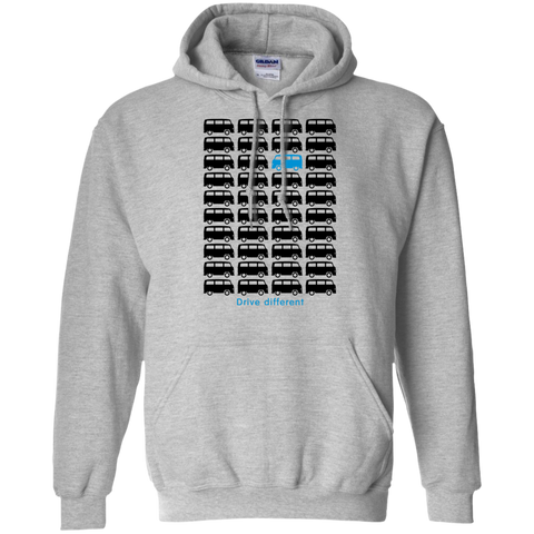 drive different - bus (black) matching family T-Shirt
