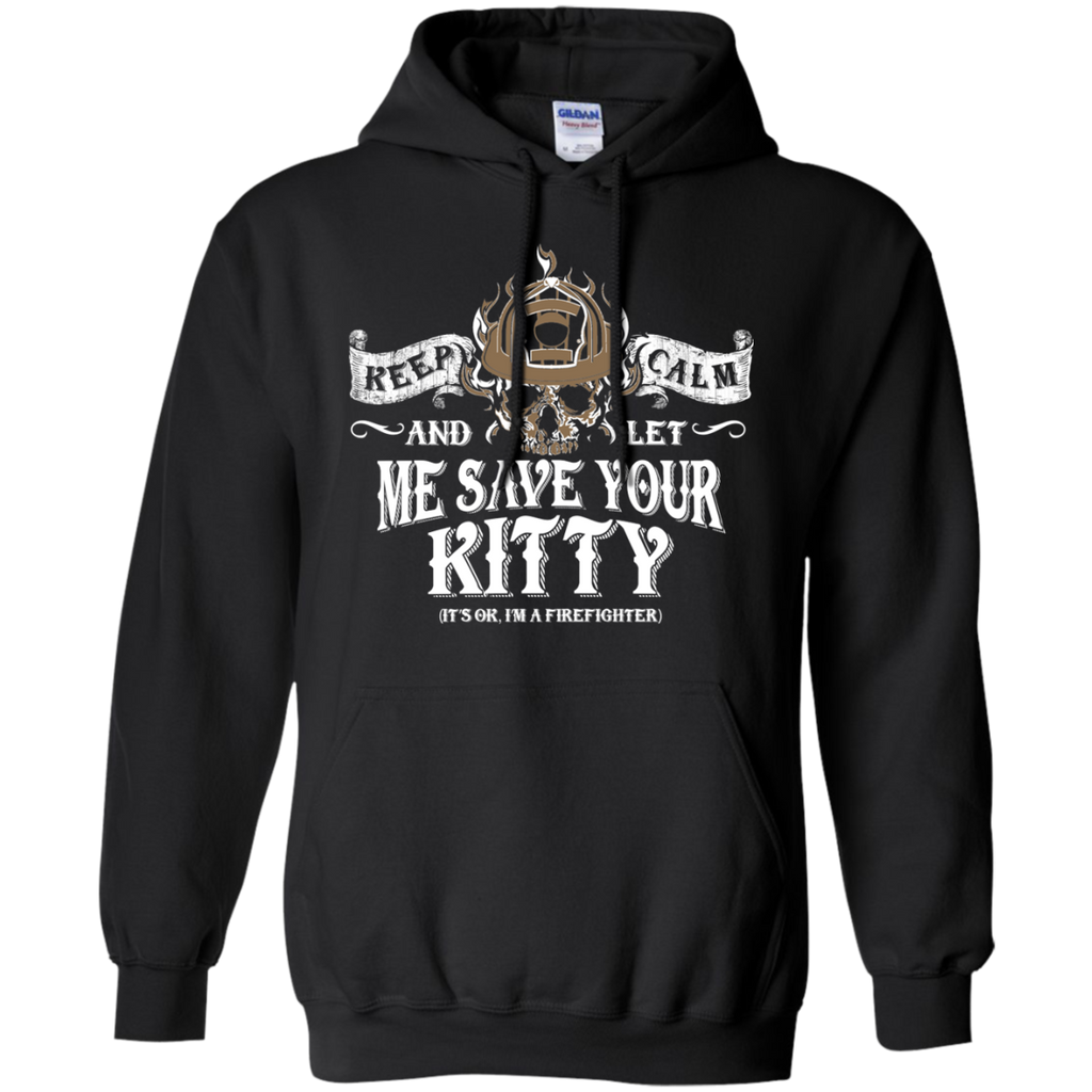 firefighter save your kitty 23 T-Shirt