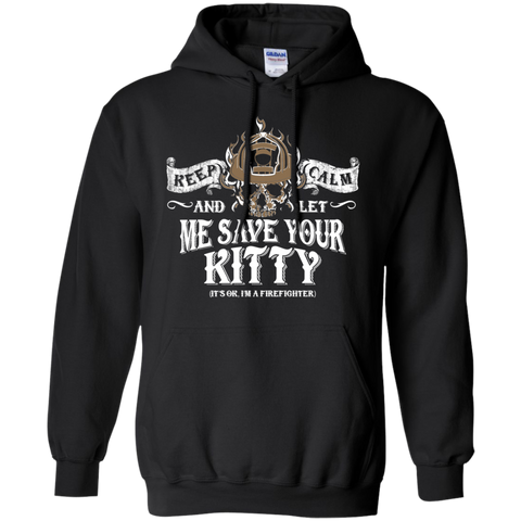 firefighter save your kitty 23 T-Shirt