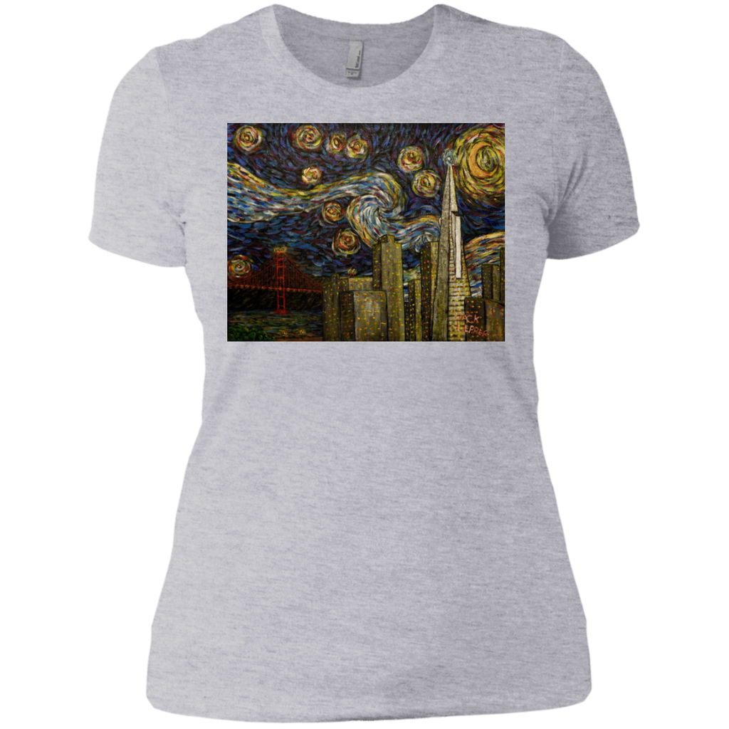 dedication to van gogh- san francisco starry night sweatshirt T-Shirt