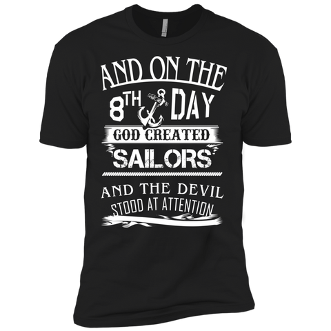 and on the 8th day god created sailors T-Shirt