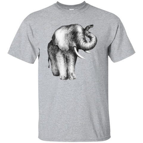 elephant in grey sweatshirt T-Shirt