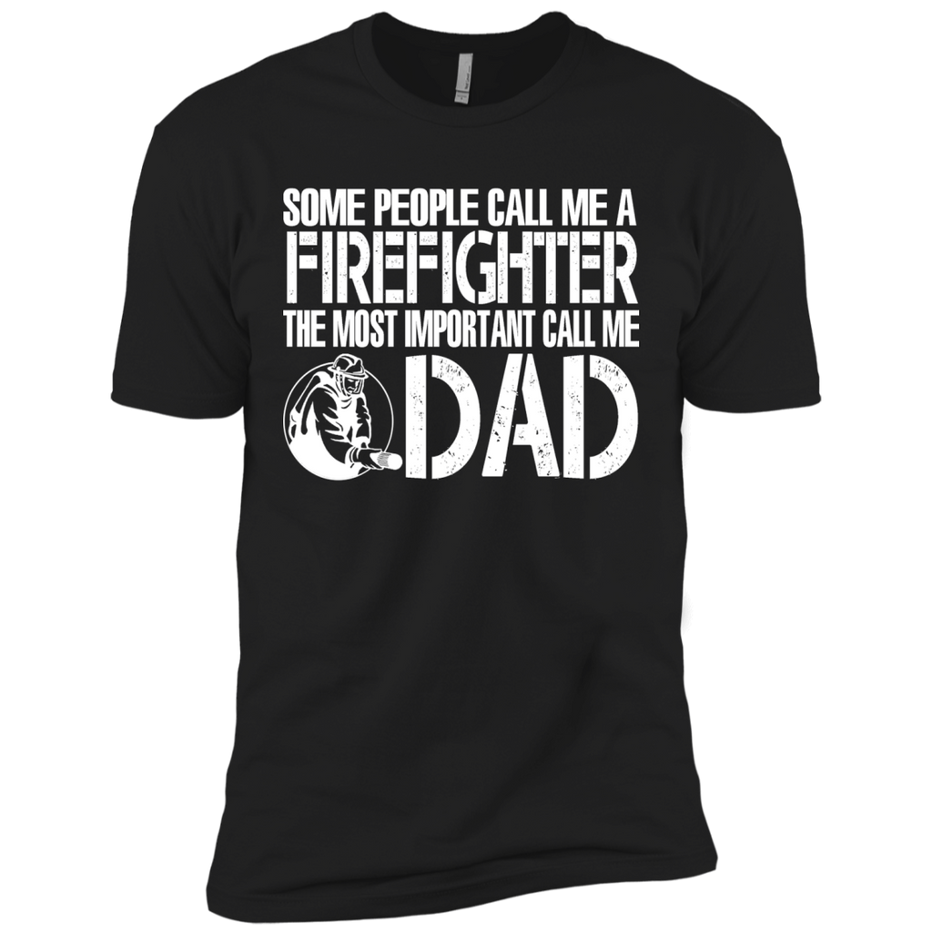 firefighter dad matching family T-Shirt