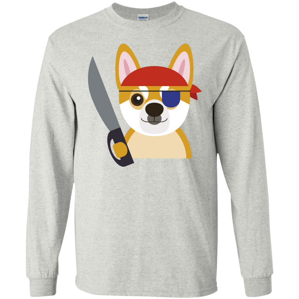 captain pirate shiba T-Shirt