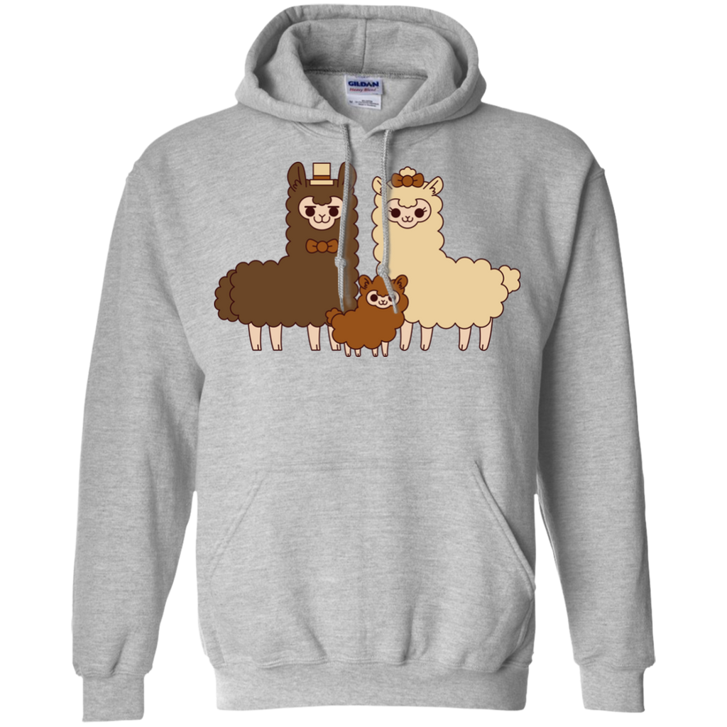 chocolate alpaca family matching family T-Shirt