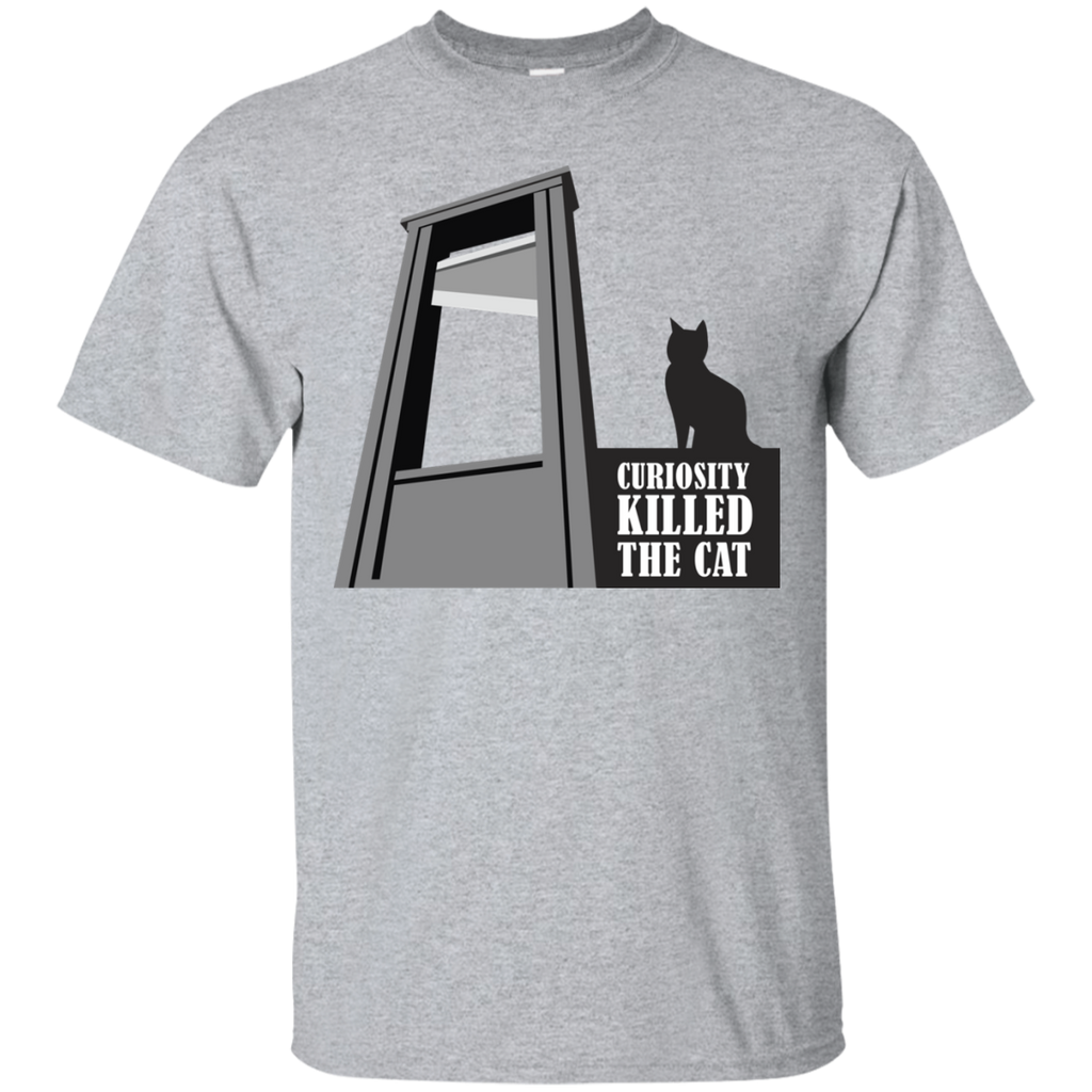curiosity killed the cat apperal sweatshirt T-Shirt
