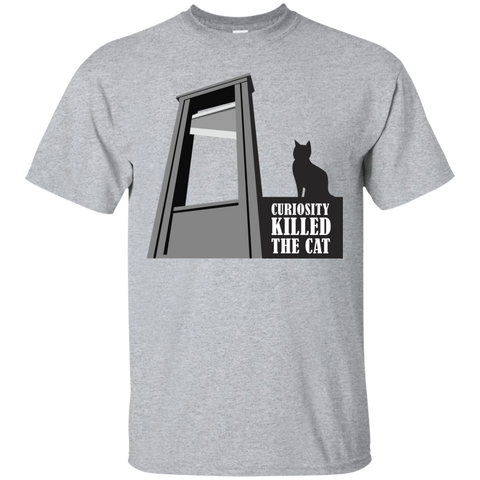 curiosity killed the cat apperal sweatshirt T-Shirt