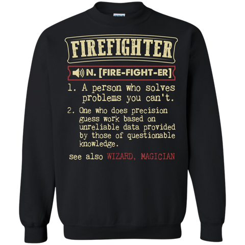 firefighter funny dictionary term 18 T-Shirt