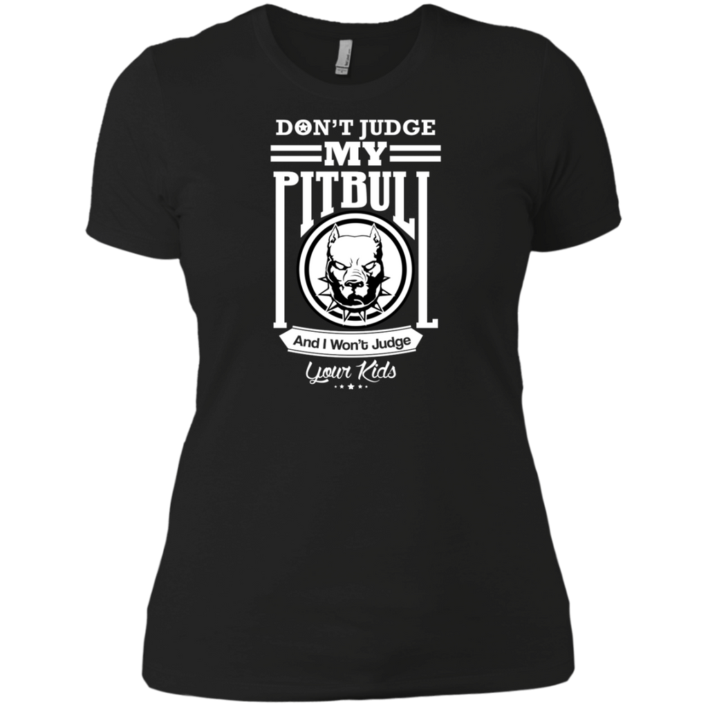 dont judge my pitbull T-Shirt