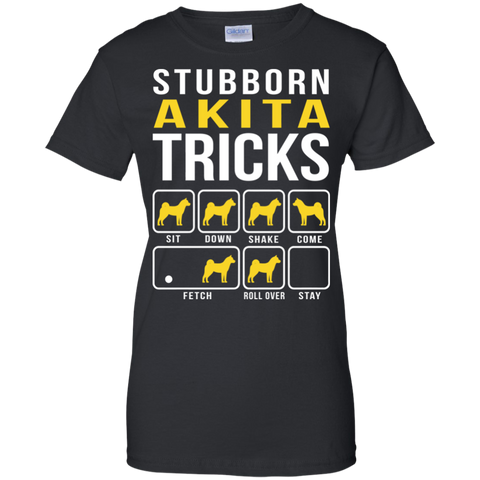 akita stubborn tricks T-Shirt