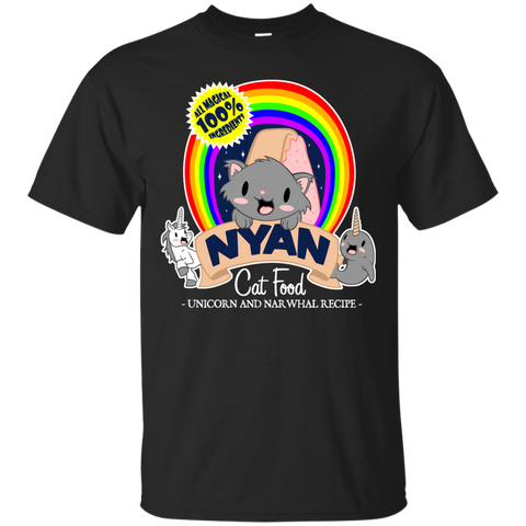 all magical nyan cat food t- T-Shirt