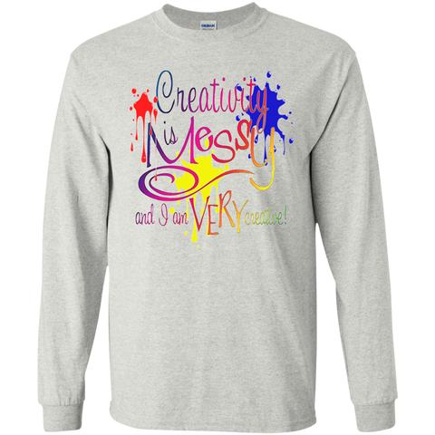 creativity is messy  funny T-Shirt