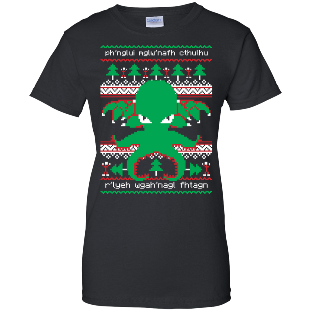 cthulhu cultist christmas T-Shirt