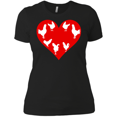 chicken and heart T-Shirt