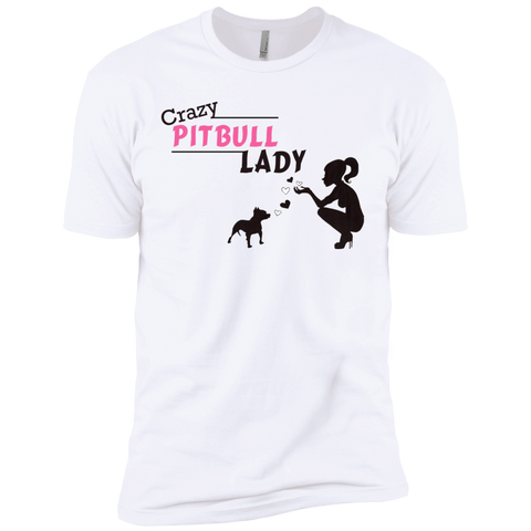 crazy pitbull lady T-Shirt
