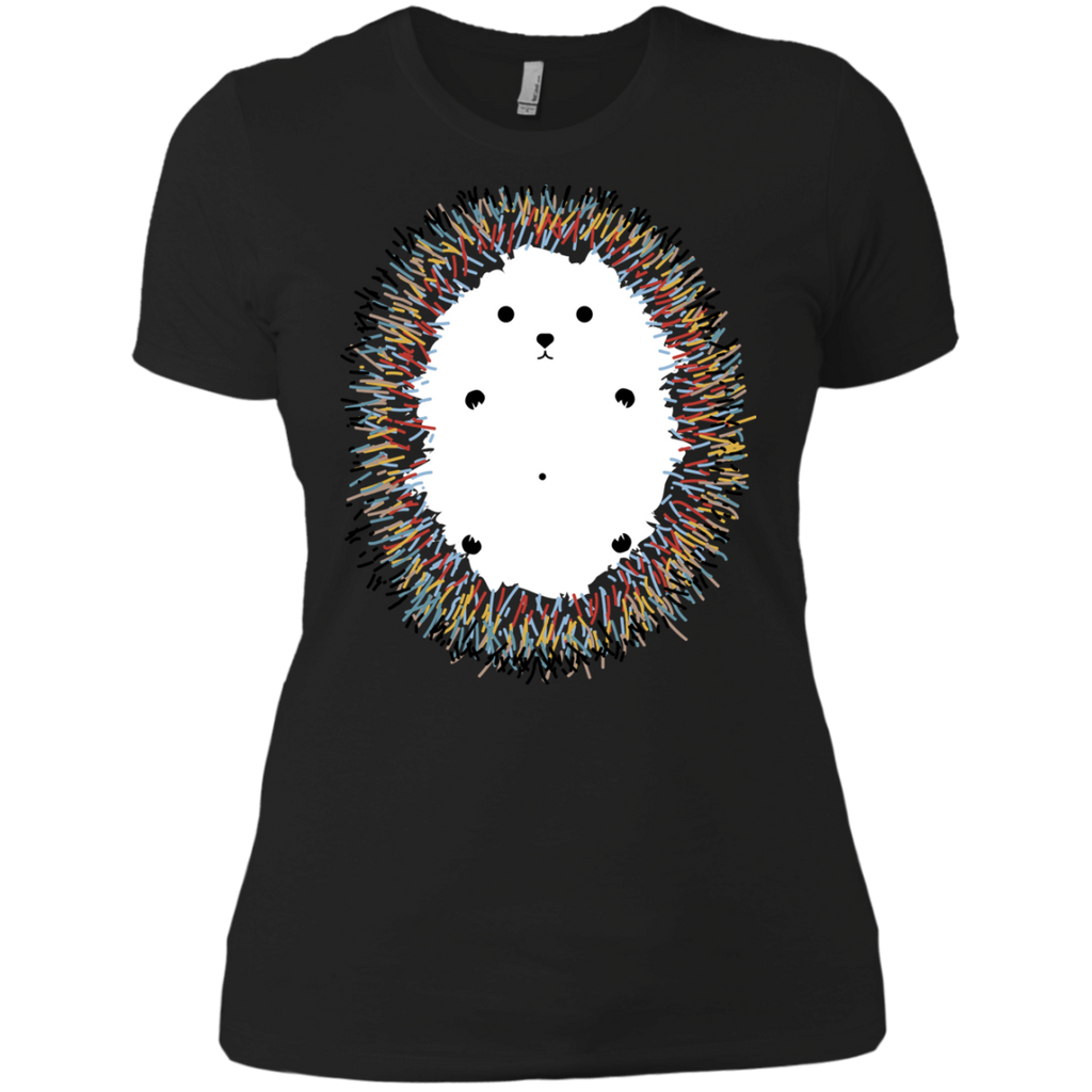 cute colored illustrated hedgehog animal art sweatshirt T-Shirt