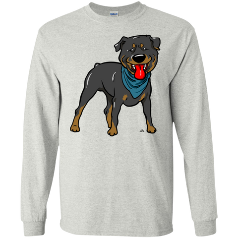 cool rottweiler cartoon dog T-Shirt