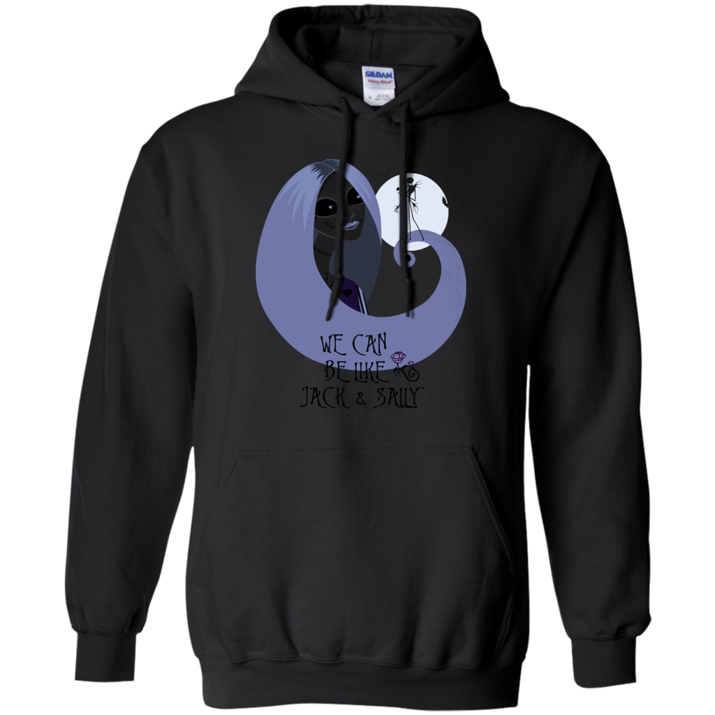 jack & sally halloween Pullover Hoodie 8 oz