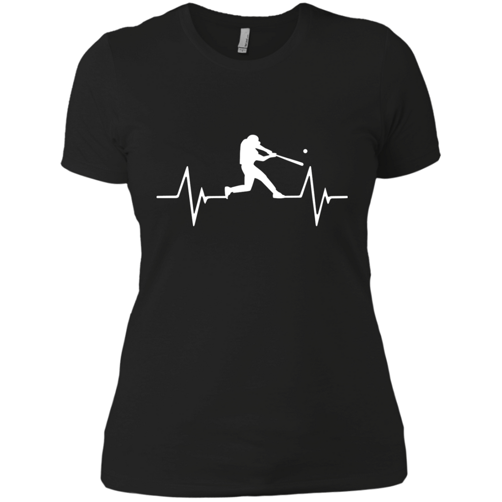baseball heartbeat love T-Shirt