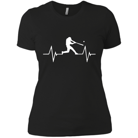baseball heartbeat love T-Shirt
