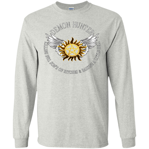 demon hunter  protection symbol flames 08 matching family T-Shirt