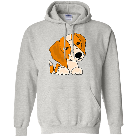 cute artistic brittany spaniel puppy dog art T-Shirt