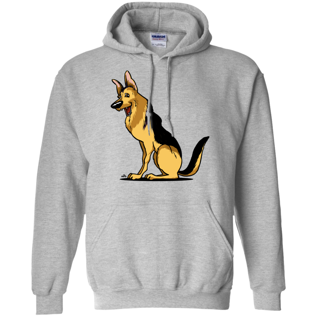 cool german shepherds cartoon T-Shirt