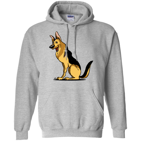 cool german shepherds cartoon T-Shirt