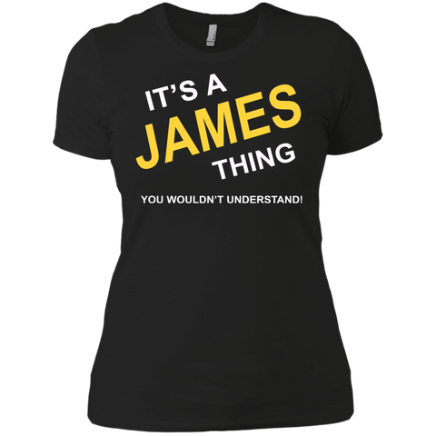 it's a james thing you wouldn't understand  T-Shirt
