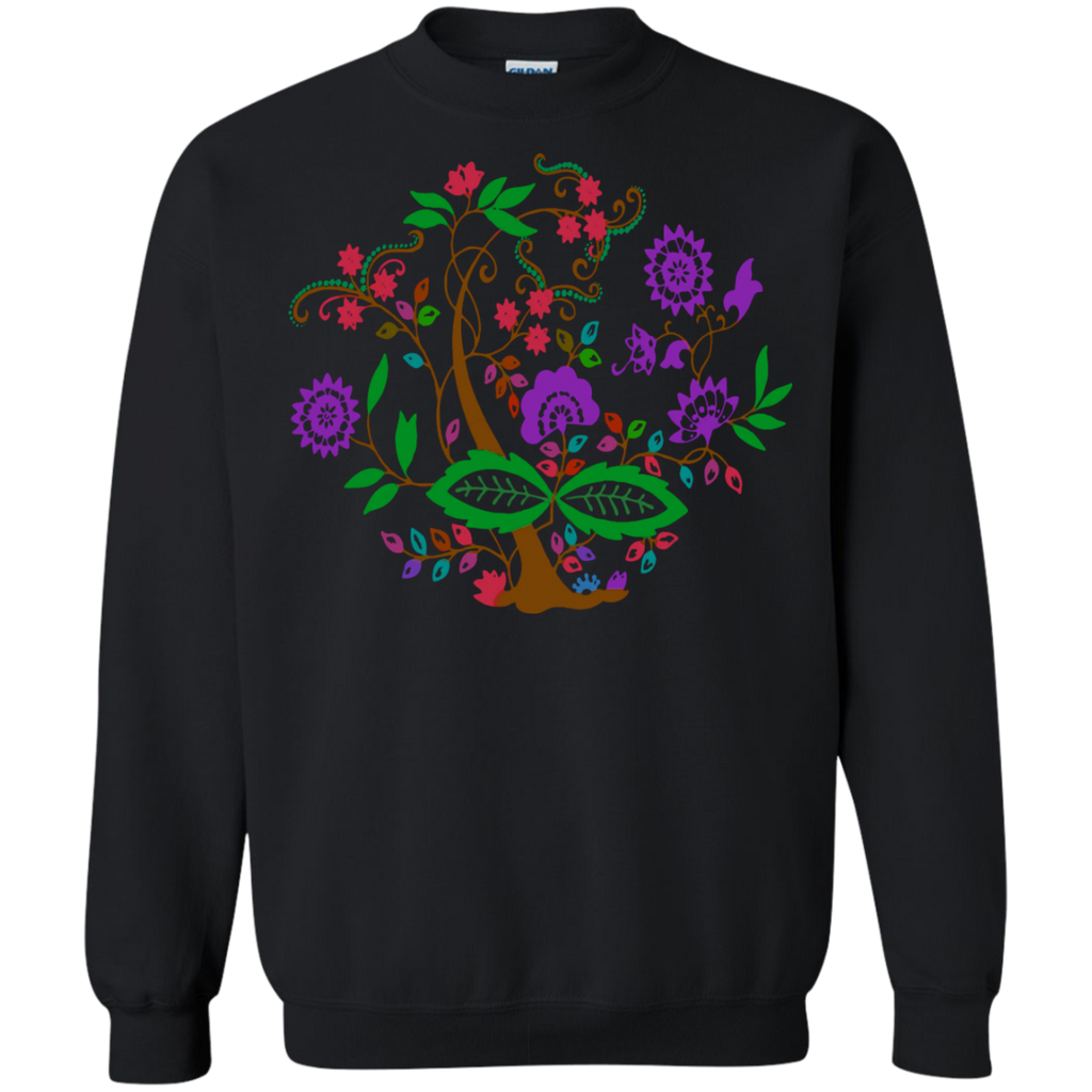 colourful floral tree design sweatshirt T-Shirt