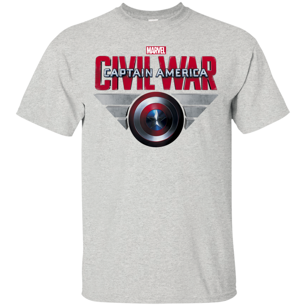 captain america civil war shield T-Shirt