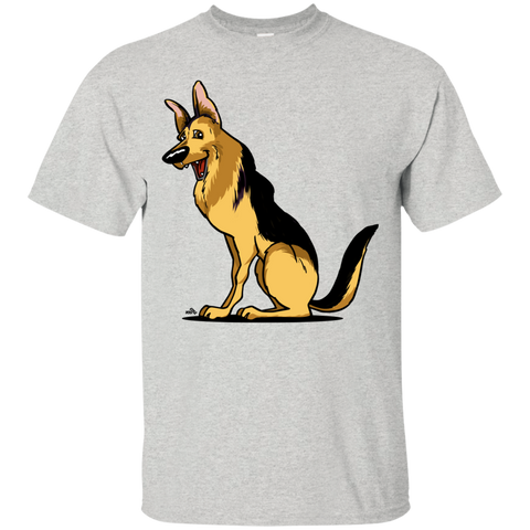 cool german shepherds cartoon T-Shirt