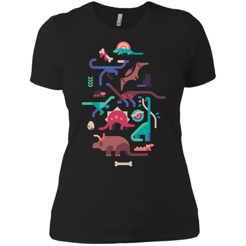 dinos and a cat T-Shirt