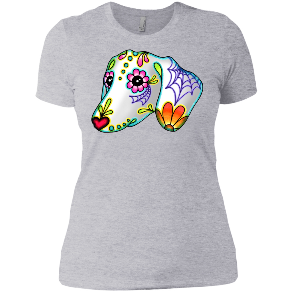dachshund - day of the dead sugar skull dog T-Shirt