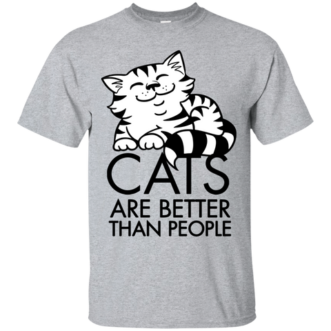 cats are better than people sweatshirt T-Shirt