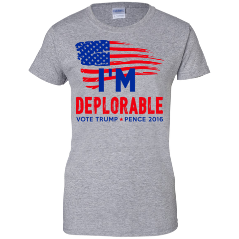 i'm deplorable, vote trump/pence 2016 T-Shirt