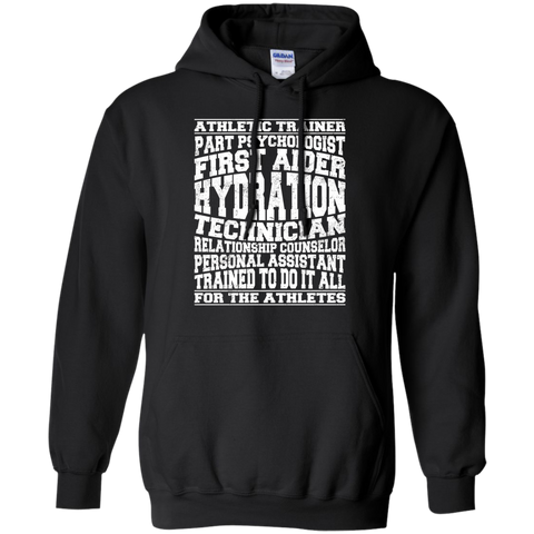 athletic trainer trained do it all for the athletes T-Shirt