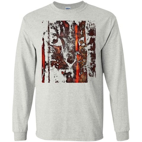 dark cat grunge t- T-Shirt