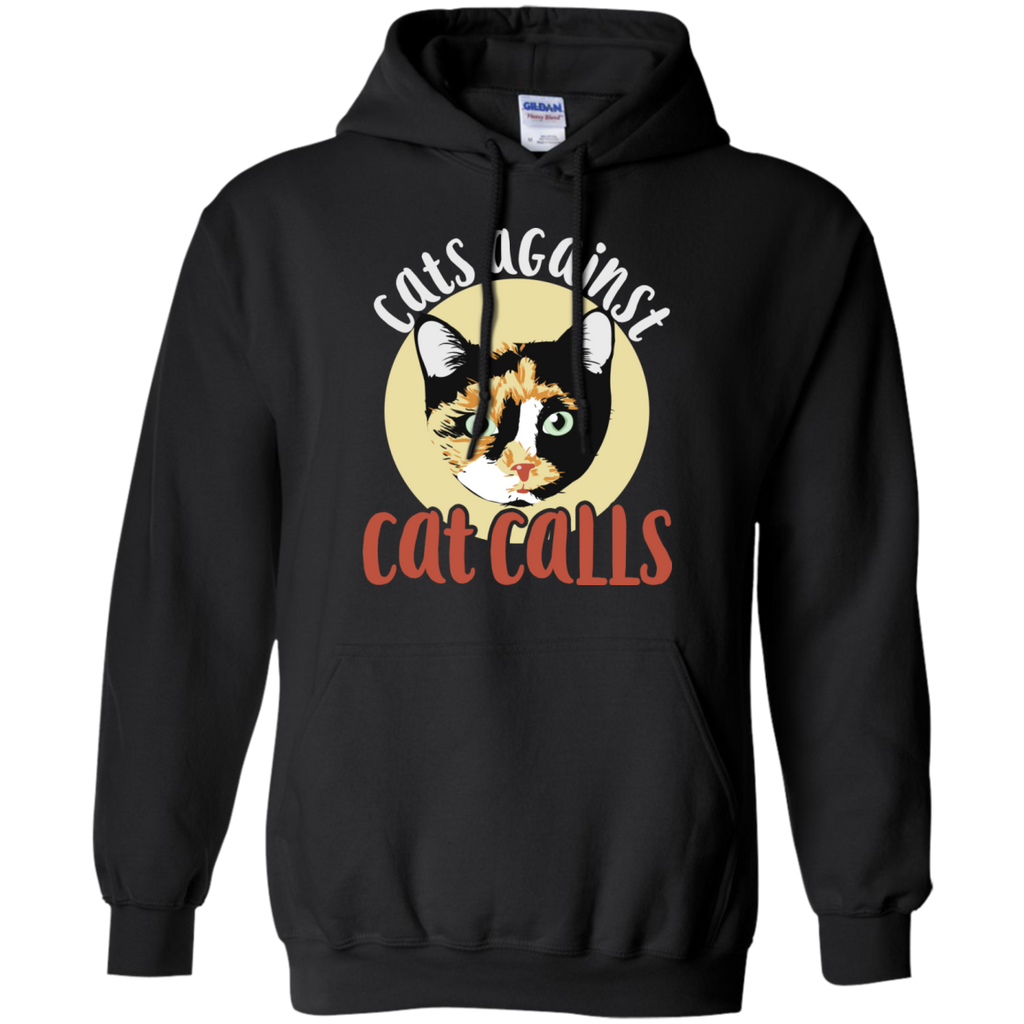 cats against catcall calico cat feminism T-Shirt
