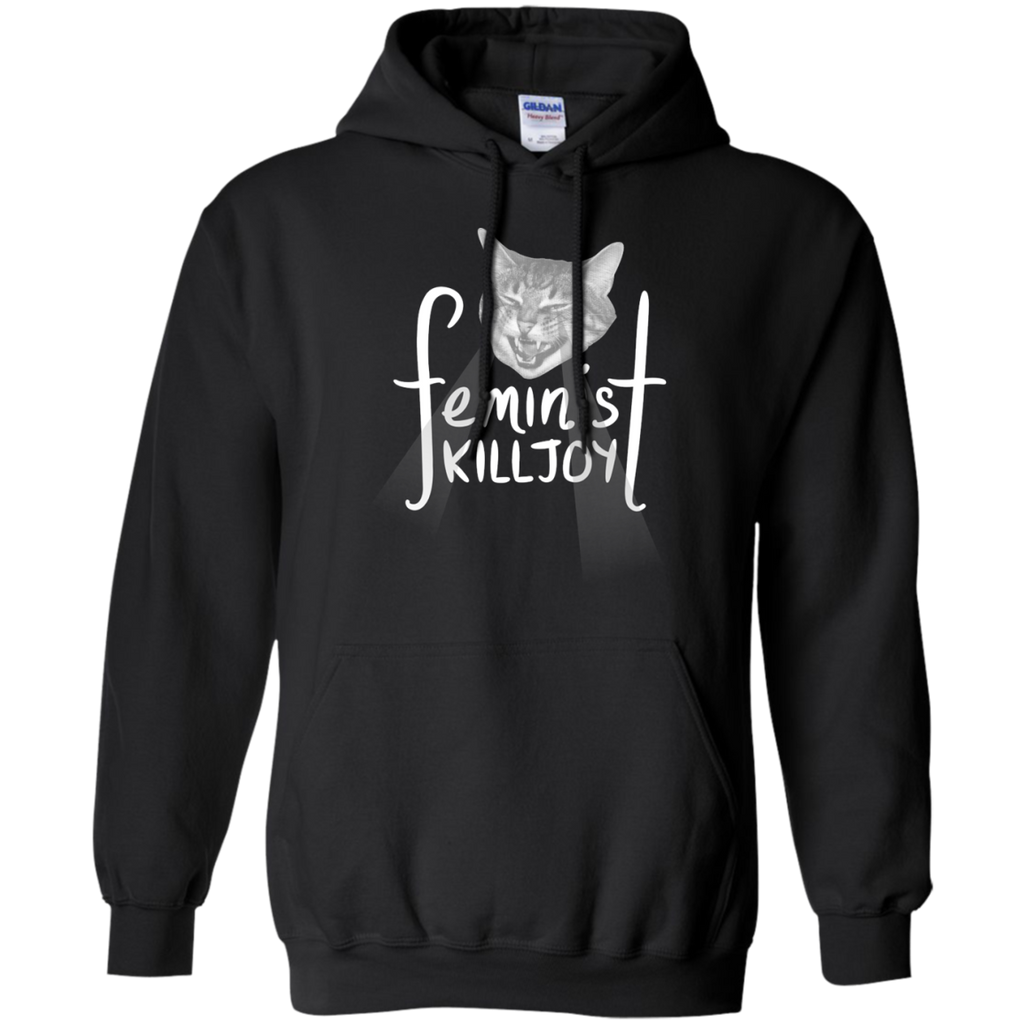 feline feminist killjoy goes dark sweatshirt T-Shirt