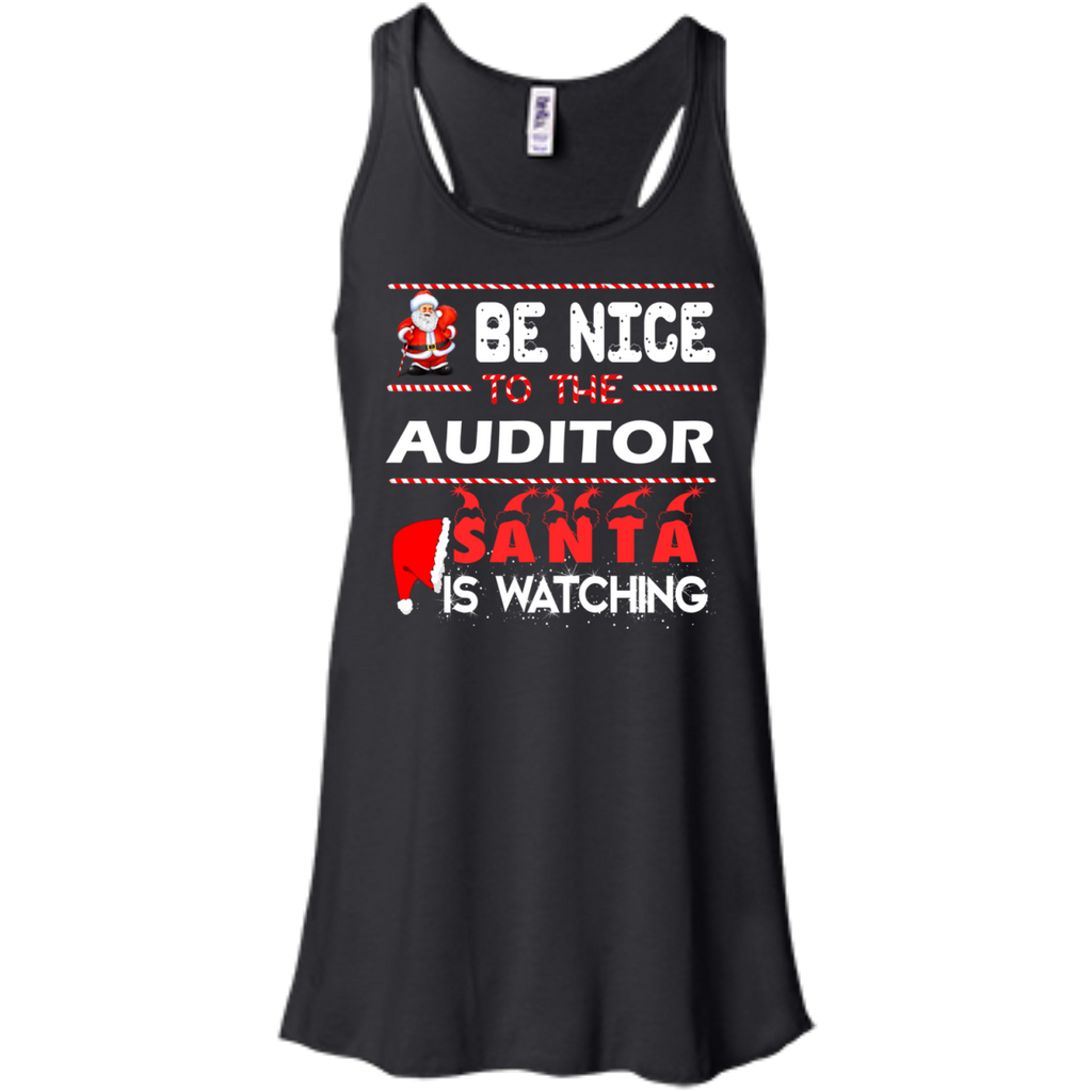 be nice to the auditor santa is watching sweater, T-Shirt