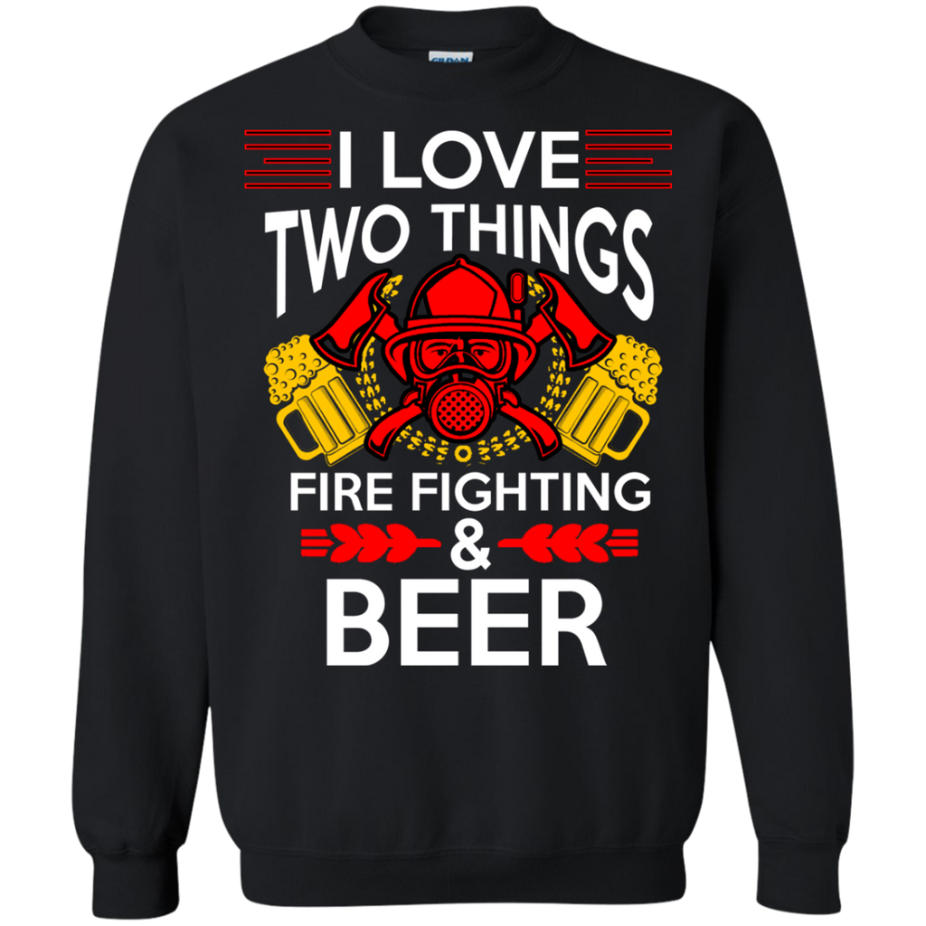 firefighter and beer T-Shirt