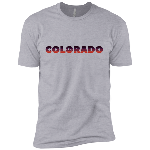 colorado mountain sunset word mark sweatshirt T-Shirt